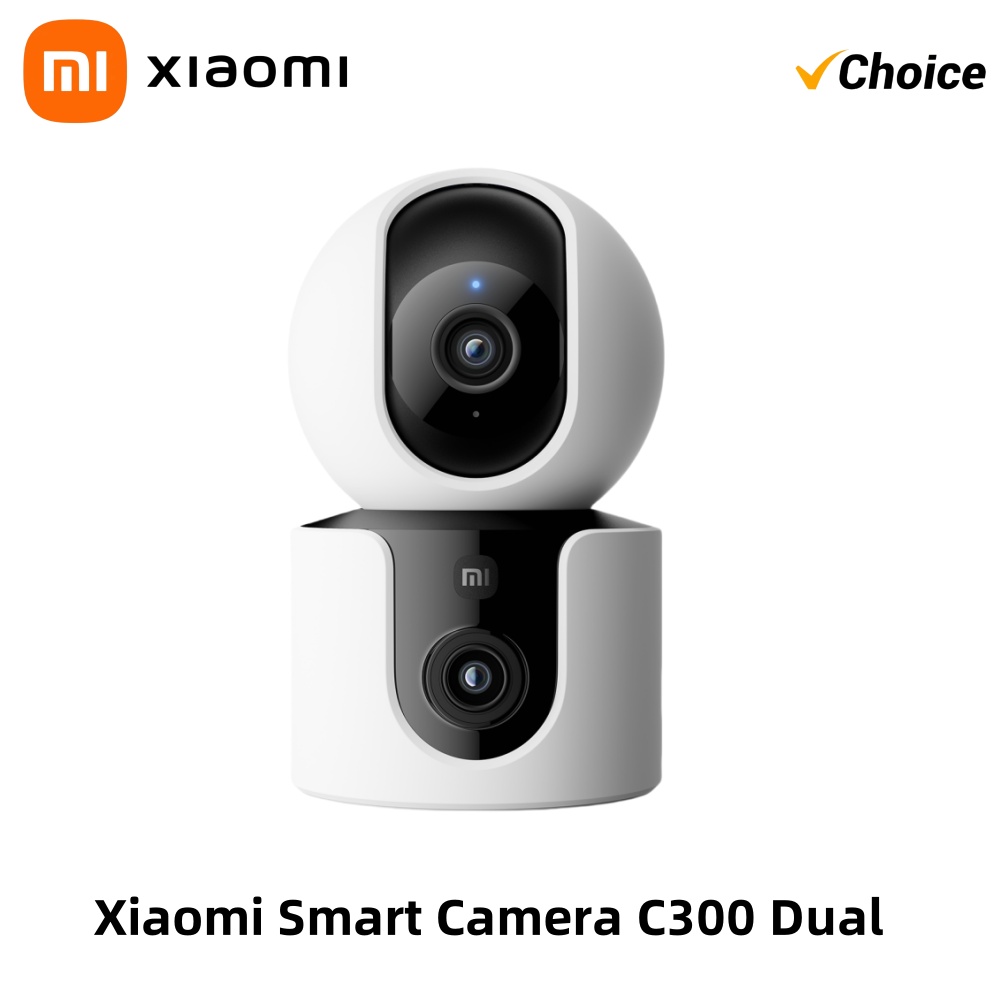 Home Security Camera 360 Xiaomi - Xiaomi C300 กล้องอัจฉริยะ เลนส์คู่ PTZ 360