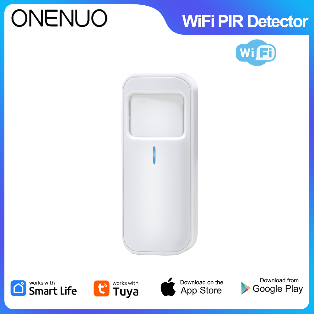 Pet Immune Pir Sensor - ทูย่า สมาร์ท ไวไฟเครื่องตรวจจับความเคลื่อนไหวอินฟราเรดเซ็นเซอร์ PIR สำหรับการรักษาความปลอดภัยภายในบ้านทำงานร่วมกับสมาร์ทไลฟ์/TUYA