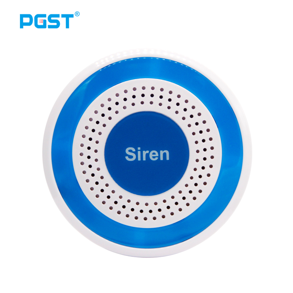 Home Security Equipment - PGST 433Mhz ในร่มไร้สายไซเรนอัปเดตสําหรับ Home Security Alarm