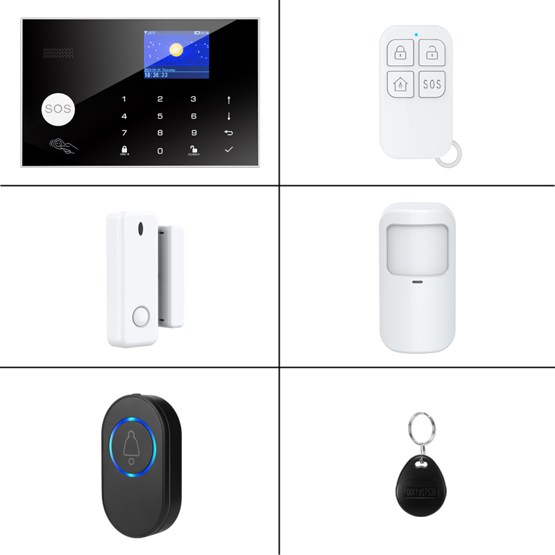 Home Zone Security App - ระบบเตือนภัยไร้สาย Tuya APP Control 2.4G WIFI