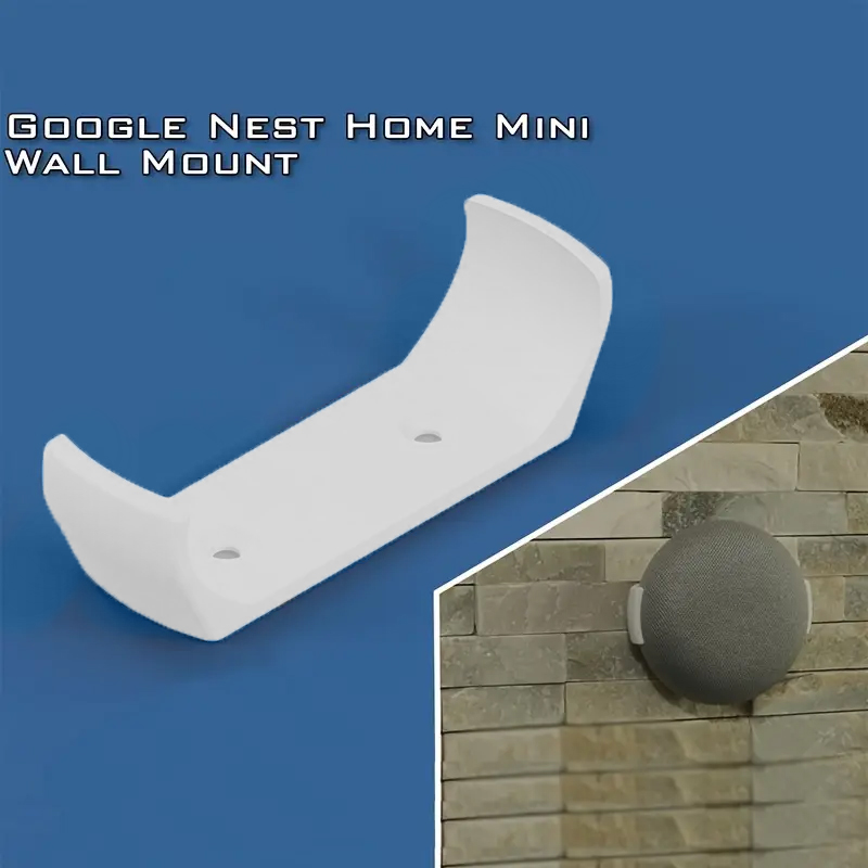 Google Speaker Nest Mini - ที่แขวนลำโพงติดผนังแบบกำหนดเองสำหรับตกแต่งบ้าน ที่เก็บของติดผนังสำหรับลำโพงอัจฉริยะ Google Nest Mini