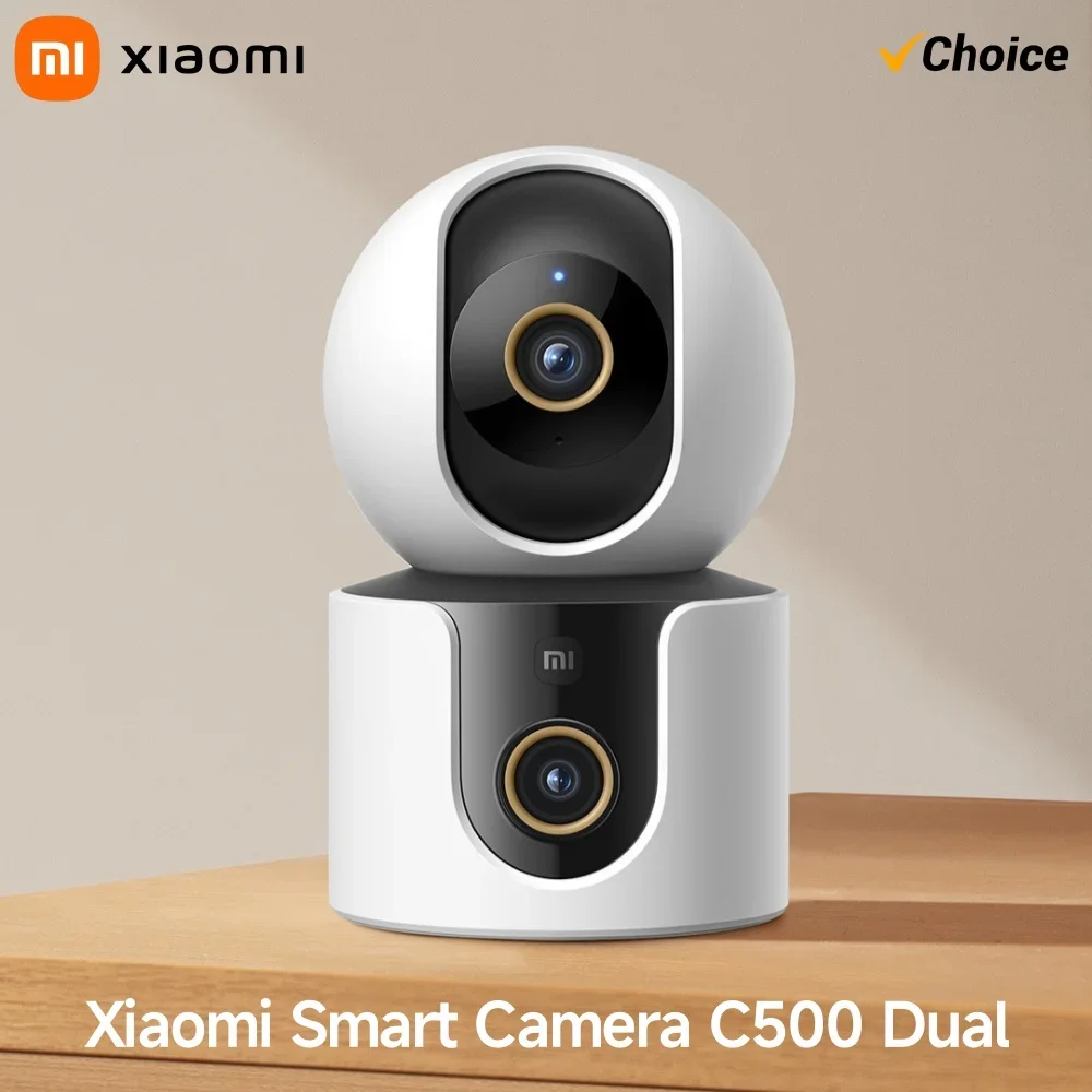 Home Security Camera 360 Xiaomi - กล้องวงจรปิดอัจฉริยะ Xiaomi รุ่นใหม่ C500 เลนส์คู่ ความละเอียด