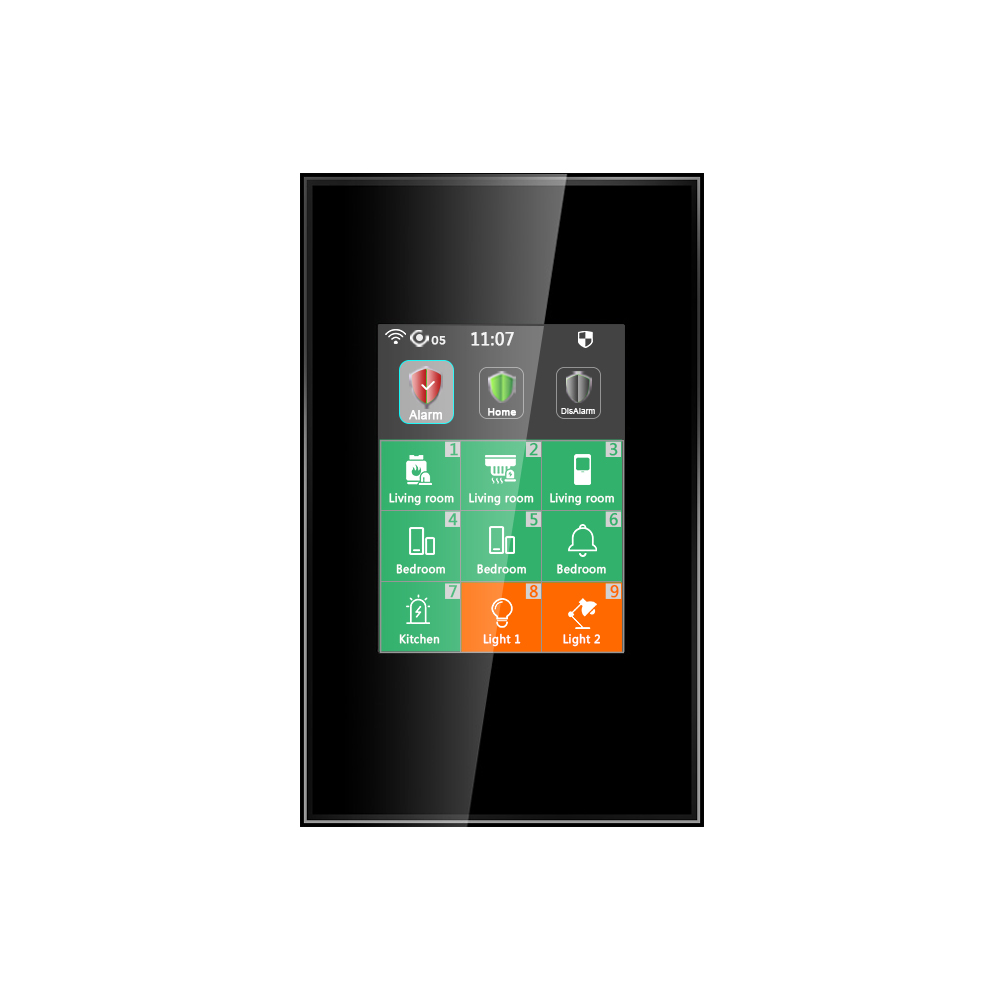 Home Security Uk - สวิตช์อัจฉริยะ Lanbon LCD 433mhz เซ็นเซอร์ประตู/หน้าต่าง ระบบเตือนภัยอัจฉริยะภายในบ้านเพื่อความปลอดภัย