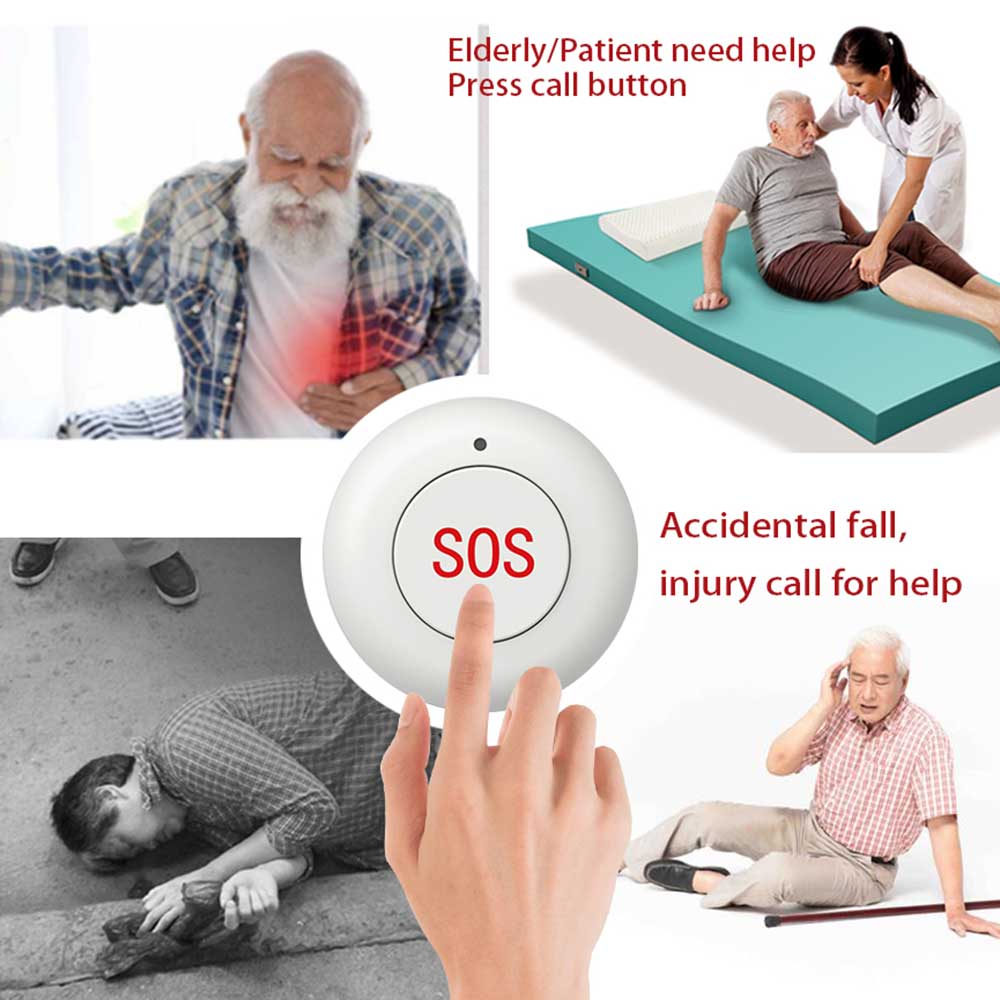 ปุ่ม SOS ไร้สาย สมาร์ทโฮม เกท  - Home Security Equipment บทวิจารณ์และราคา