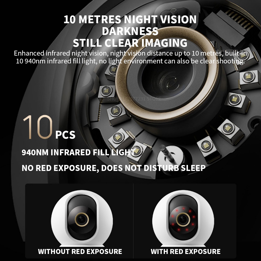 กล้องอัจฉริยะ Xiaomi รุ่น C700 - Home Security Camera 360 Xiaomi บทวิจารณ์และราคา