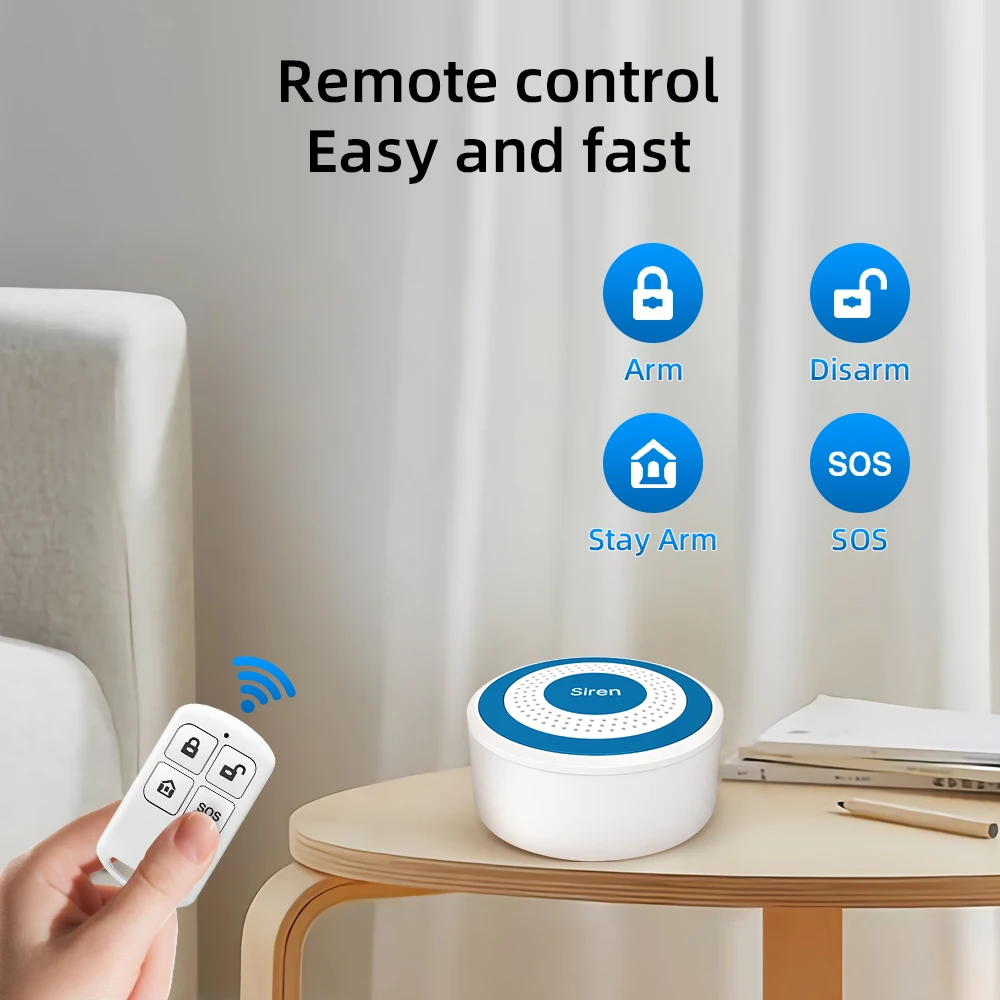 MULO Mini Alarm ไซเรนไร้สาย 43 - Sim Gsm Alarm บทวิจารณ์และราคา