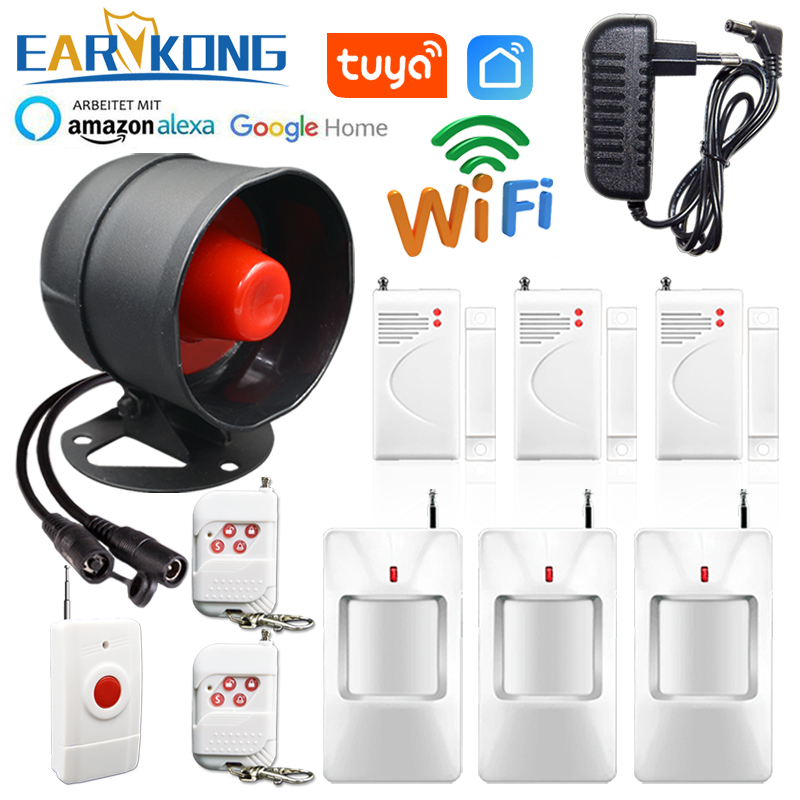 Tuya WiFi ไร้สายระบบความปลอดภั - Home Zone Security App บทวิจารณ์และราคา