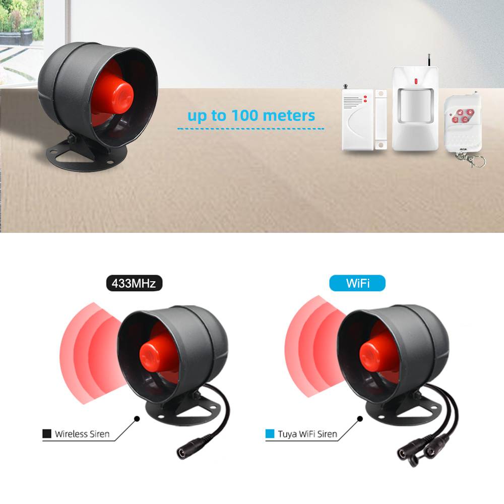 Tuya WiFi ไร้สายระบบความปลอดภั - Home Zone Security App บทวิจารณ์และราคา