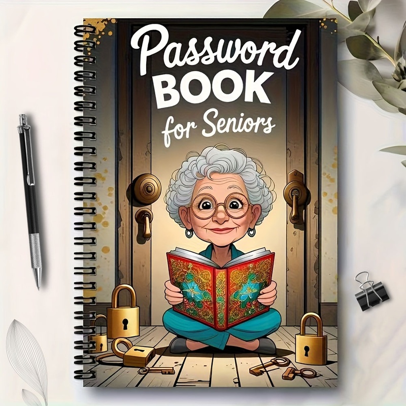 สมุดบันทึกรูปแบบการ์ตูนแบบเกลี - Home Security For Seniors บทวิจารณ์และราคา