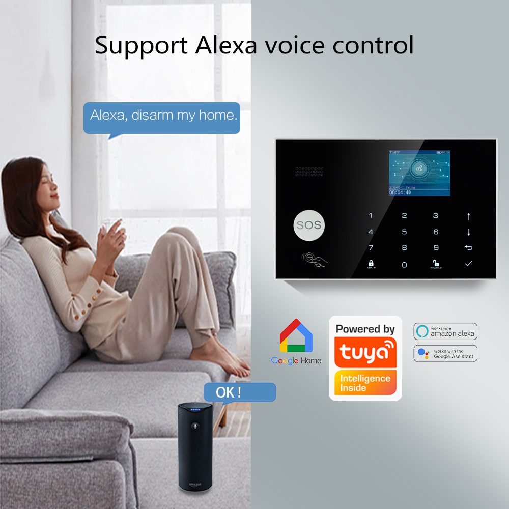 ระบบเตือนภัยไร้สาย Tuya APP Co - Home Zone Security App บทวิจารณ์และราคา