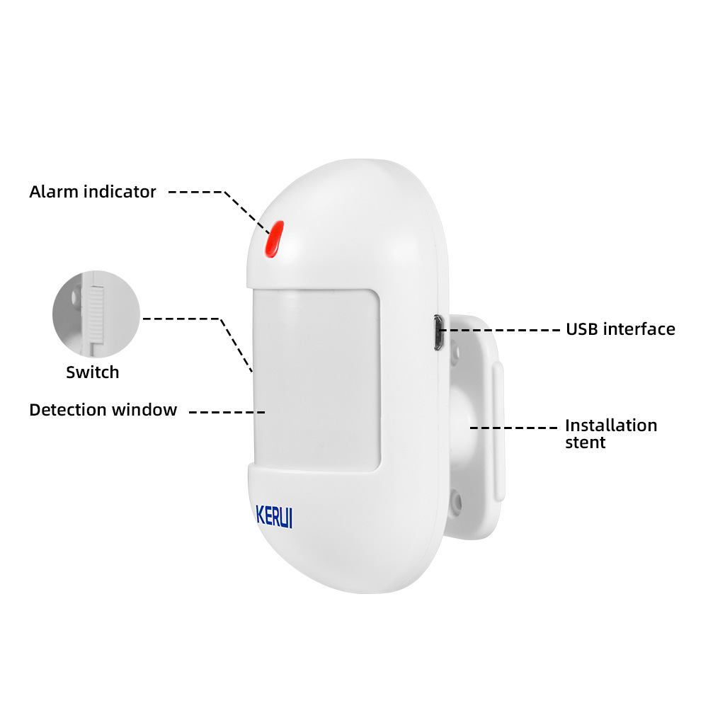 KERUI Wireless PIR Motion Sens - Sim Gsm Alarm บทวิจารณ์และราคา