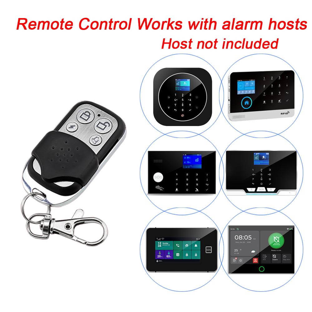 รีโมทคอนโทรลไร้สาย 433MHz สำหร - Home Security Equipment บทวิจารณ์และราคา
