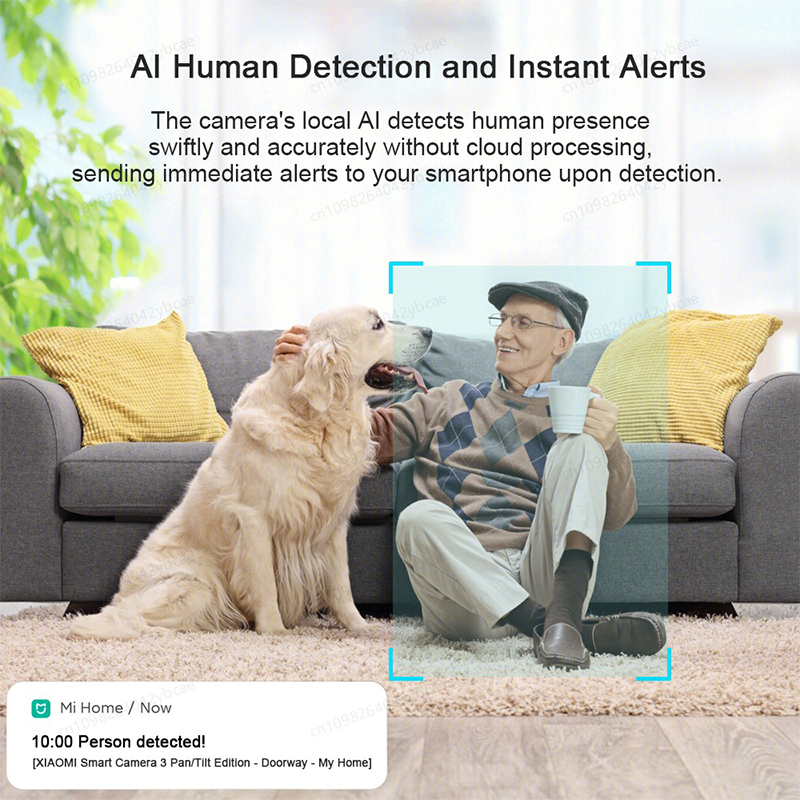ξAOMI 360 °   กล้องสมาร์ท 3 รุ - Home Security Camera 360 Xiaomi บทวิจารณ์และราคา