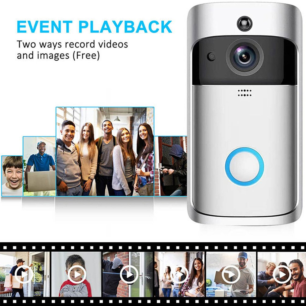 สมาร์ท V5 Video Doorbell ไร้สา - Home Security Uk บทวิจารณ์และราคา