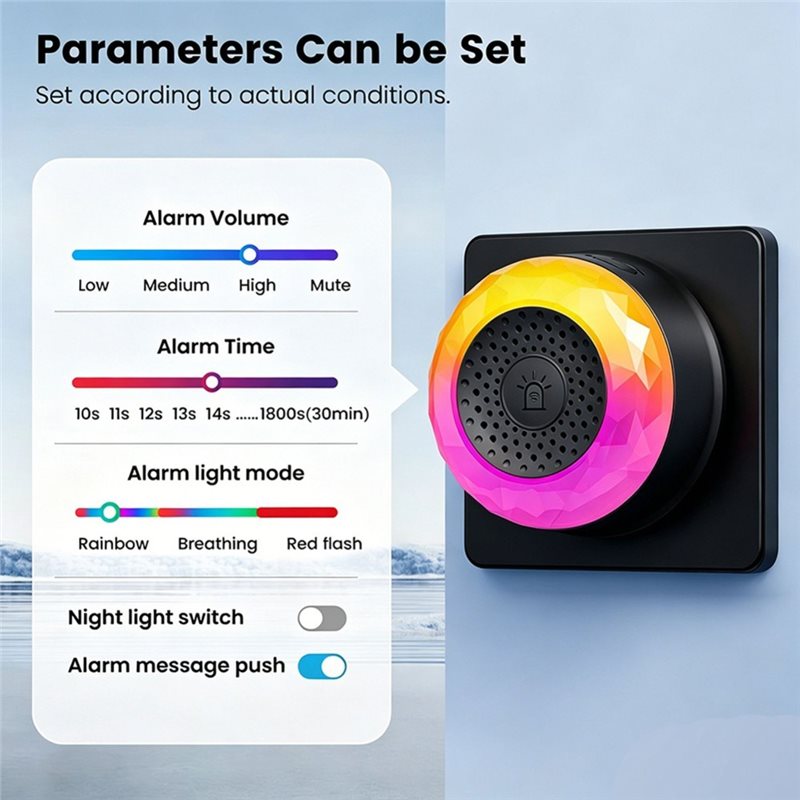 ไซเรนอัจฉริยะ 3CGRO-Tuya Wifi  - Home Security Uk บทวิจารณ์และราคา