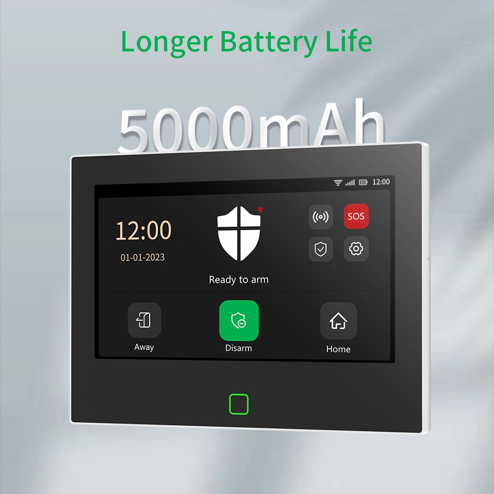 Staniot 7 นิ้วไร้สาย WiFi 4G T - Home Zone Security App บทวิจารณ์และราคา