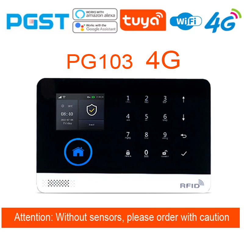 PG-107 Tuya 4G ระบบเตือนภัยภาย - Sim Gsm Alarm บทวิจารณ์และราคา