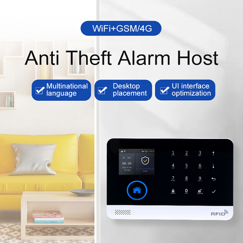 PG-107 Tuya 4G ระบบเตือนภัยภาย - Sim Gsm Alarm บทวิจารณ์และราคา