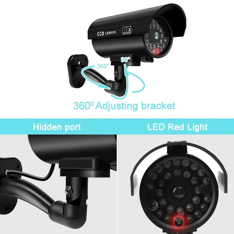 กล้องรักษาความปลอดภัยจำลอง 1 ช - Home Security Lights บทวิจารณ์และราคา