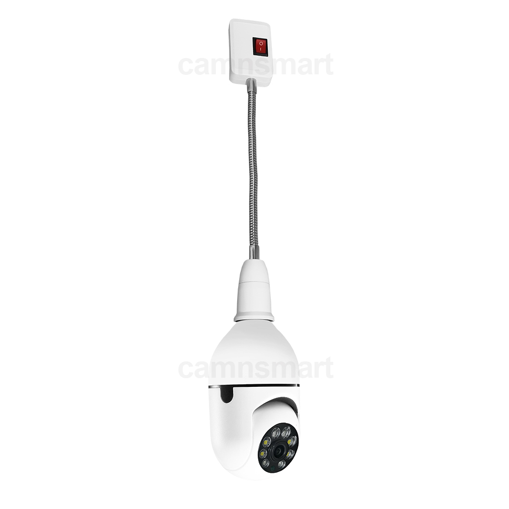 3MP Mini กล้อง Wifi E27หลอดไฟค - Home Security Uk บทวิจารณ์และราคา