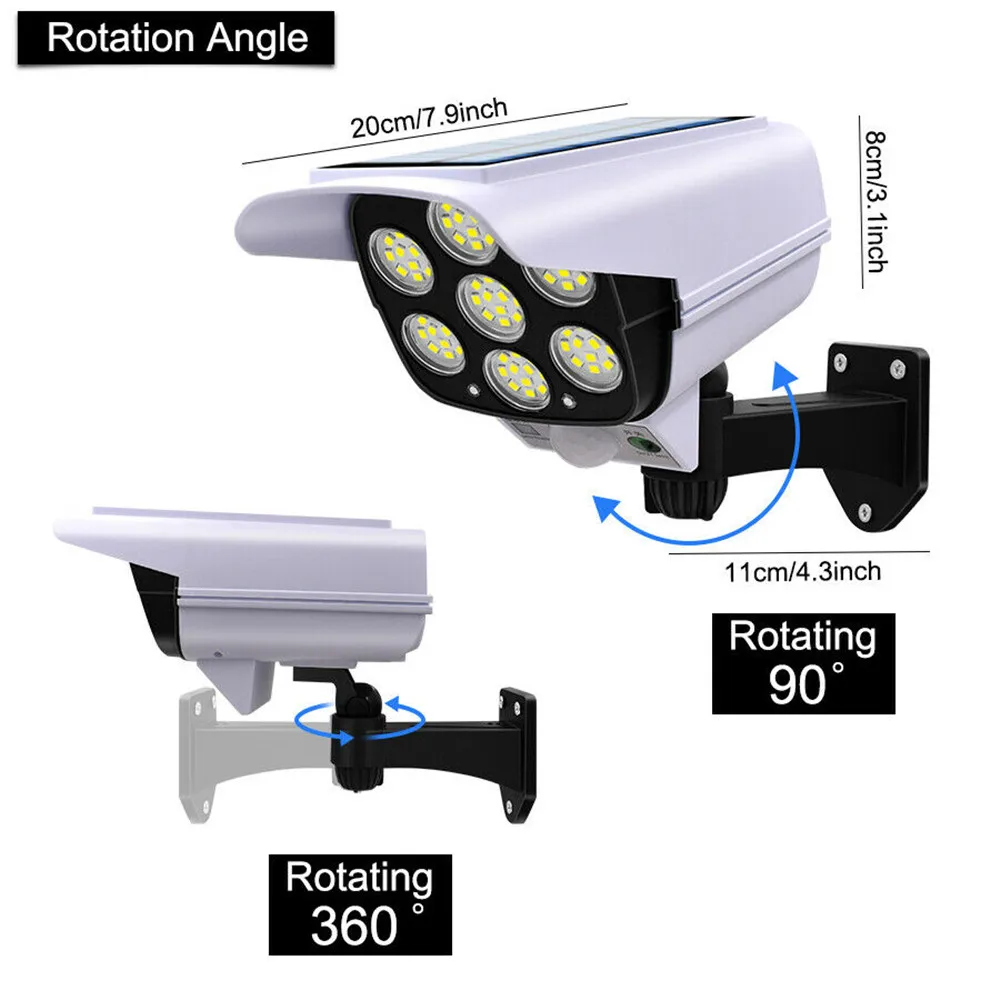 กลางแจ้งพลังงานแสงอาทิตย์ Ligh - Home Security Lights บทวิจารณ์และราคา