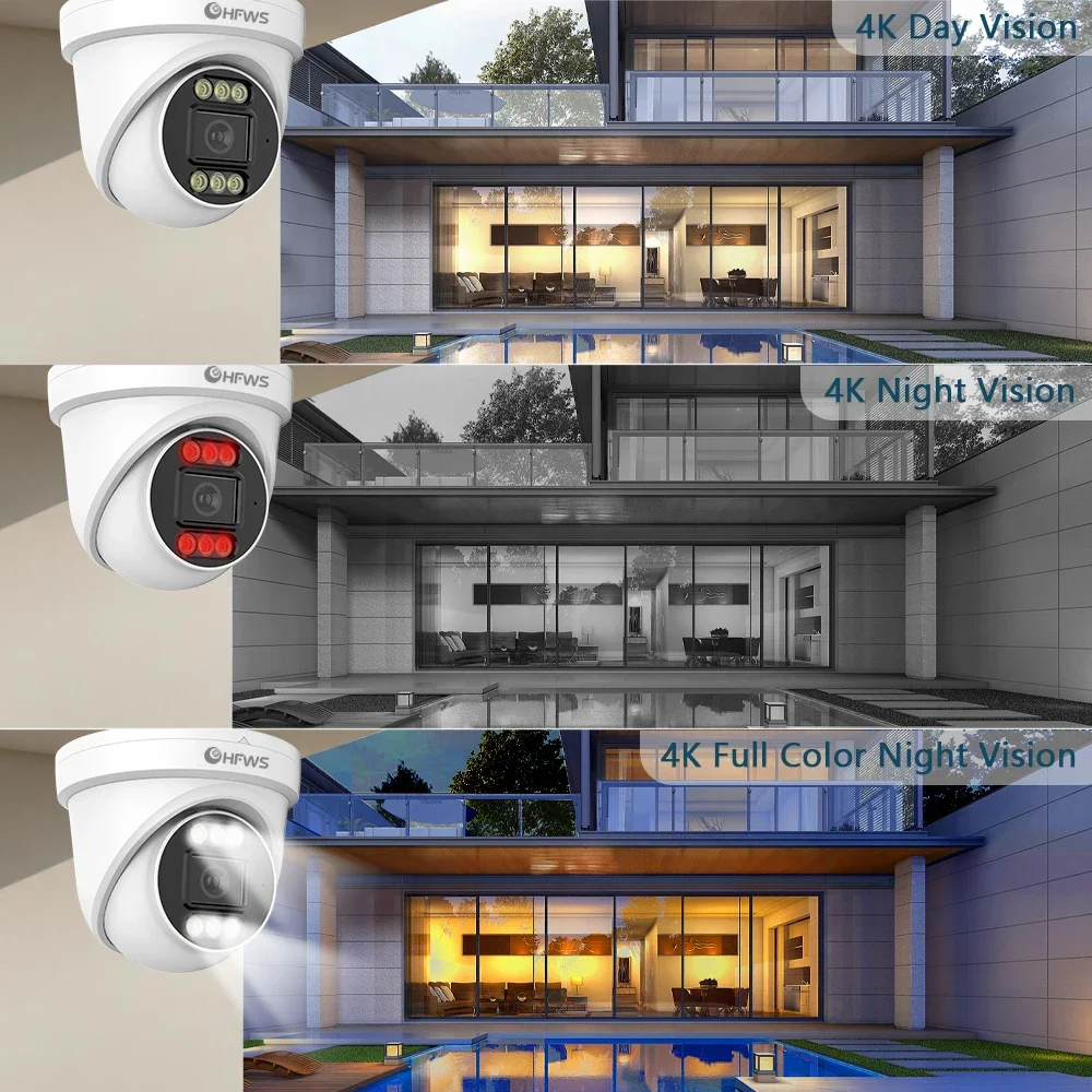 กล้องวงจรปิด OEM 8MP 4K 25FPS  - Ip Camera Outdoor 4K บทวิจารณ์และราคา