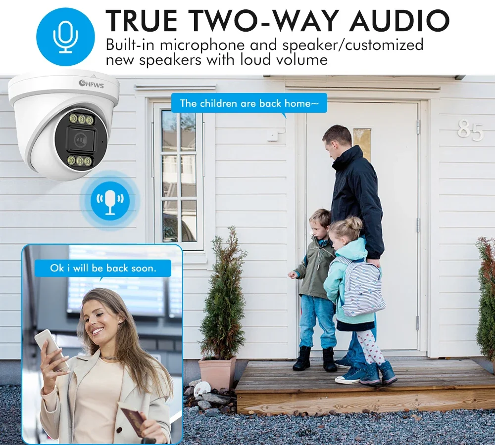 กล้องวงจรปิด OEM 8MP 4K 25FPS  - Ip Camera Outdoor 4K บทวิจารณ์และราคา
