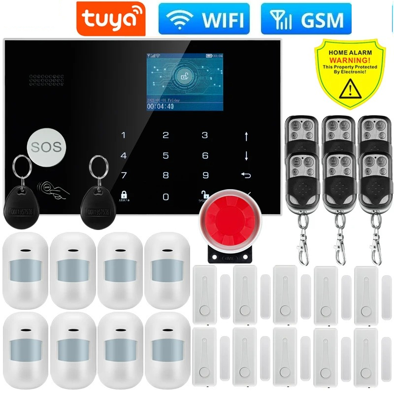 ระบบเตือนภัยไร้สายแบบมีสาย W7B - Home Zone Security App บทวิจารณ์และราคา