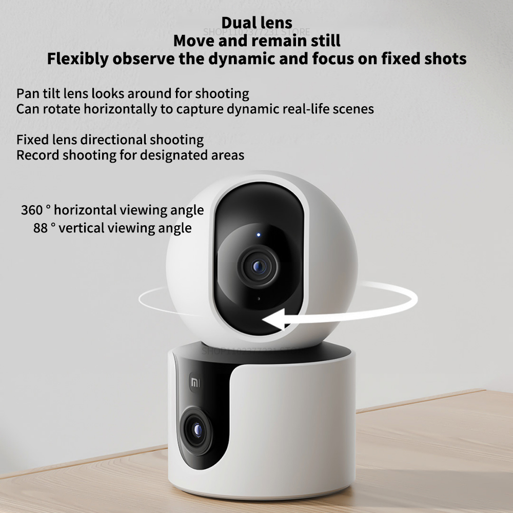 กล้อง Xiaomi Smart Camera C300 - Home Security Camera 360 Xiaomi บทวิจารณ์และราคา