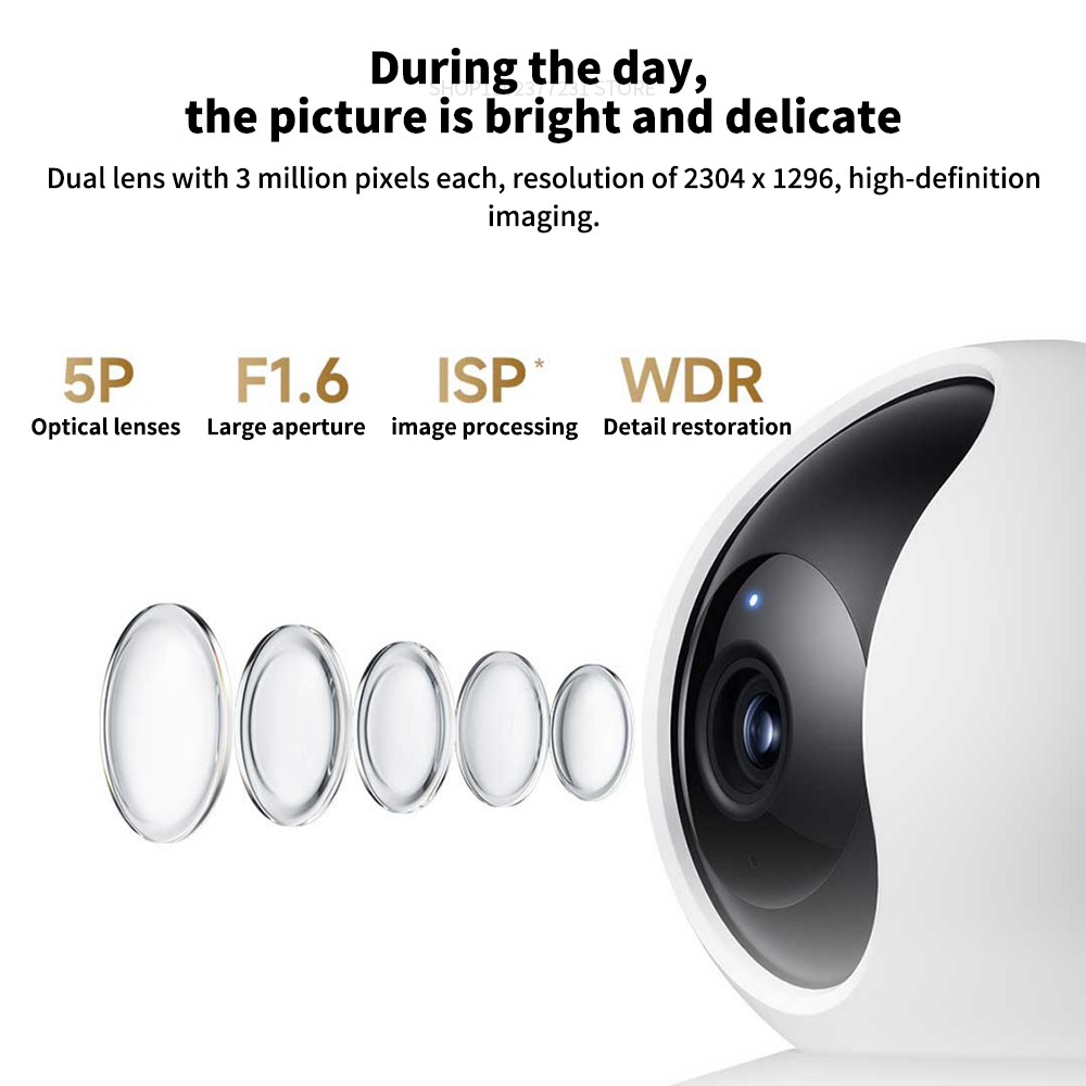 กล้อง Xiaomi Smart Camera C300 - Home Security Camera 360 Xiaomi บทวิจารณ์และราคา
