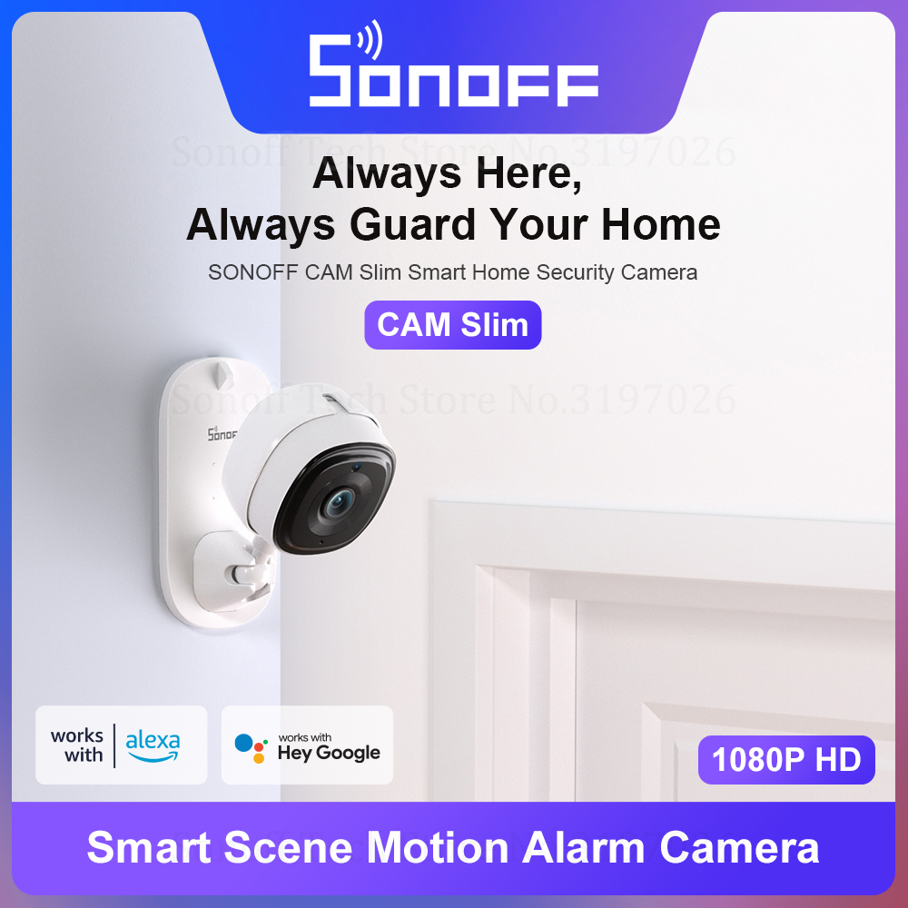 SONOFF 1080P HD Wi-Fi IOT กล้อ - Home Security Kamera บทวิจารณ์และราคา