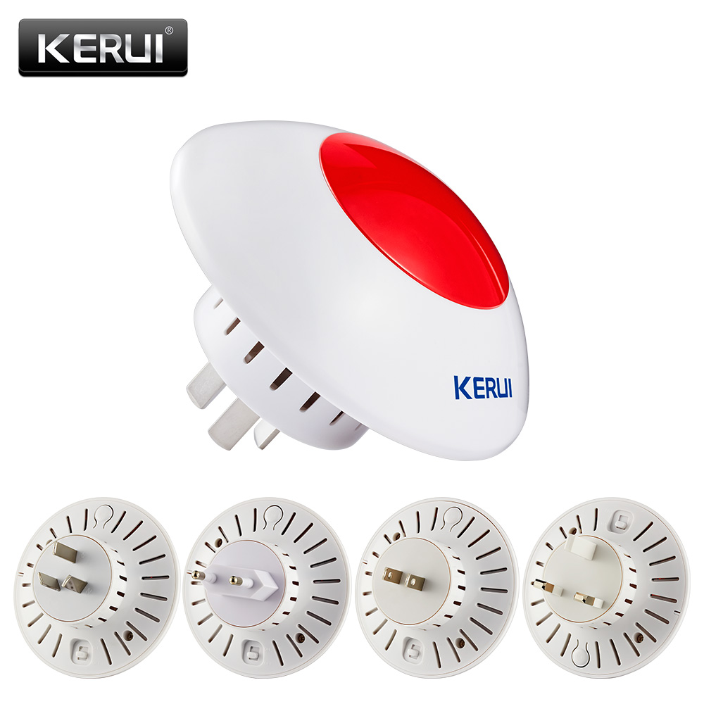 KERUI J009 Loud ไซเรนในร่มไร้ส - Home Security Lights บทวิจารณ์และราคา