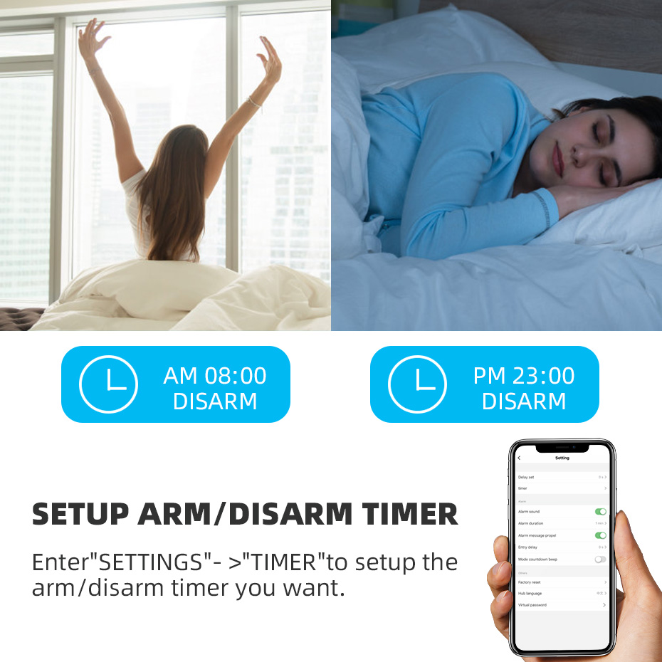 KERUI Tuya สมาร์ท WIFI Wireles - Home Zone Security App บทวิจารณ์และราคา