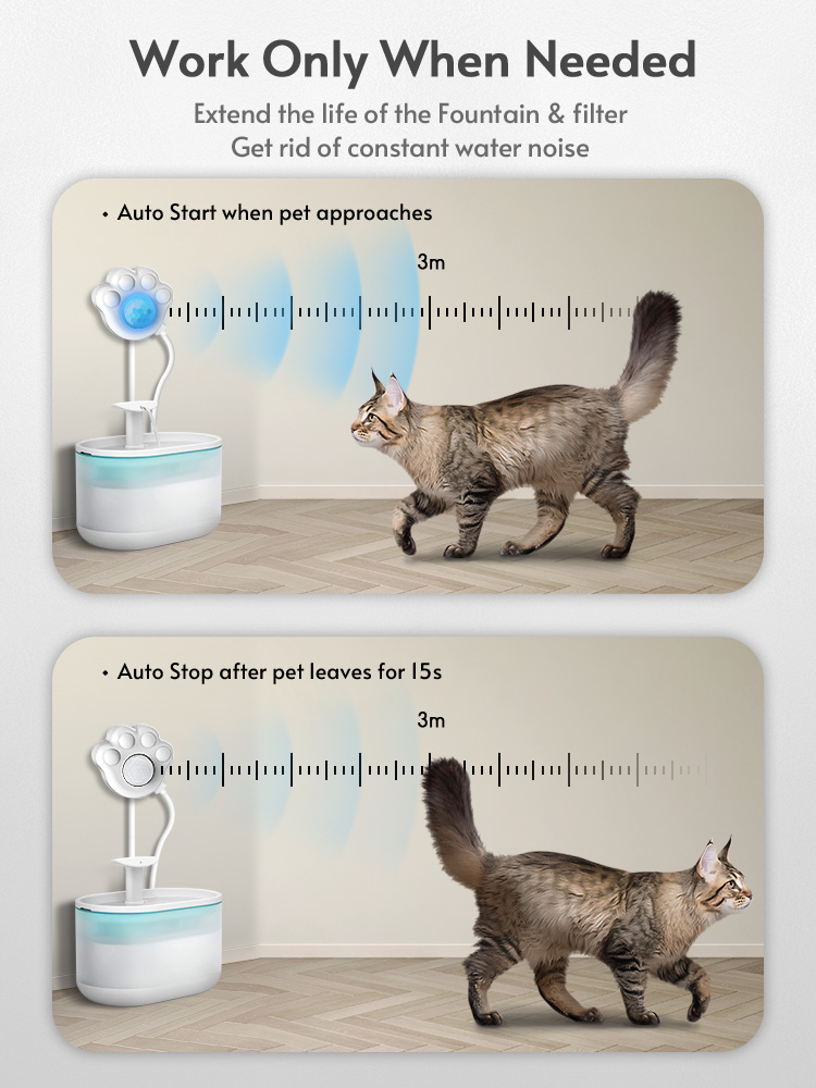 เซ็นเซอร์น้ําพุแมว PIR Motion  - Pet Immune Pir Sensor บทวิจารณ์และราคา