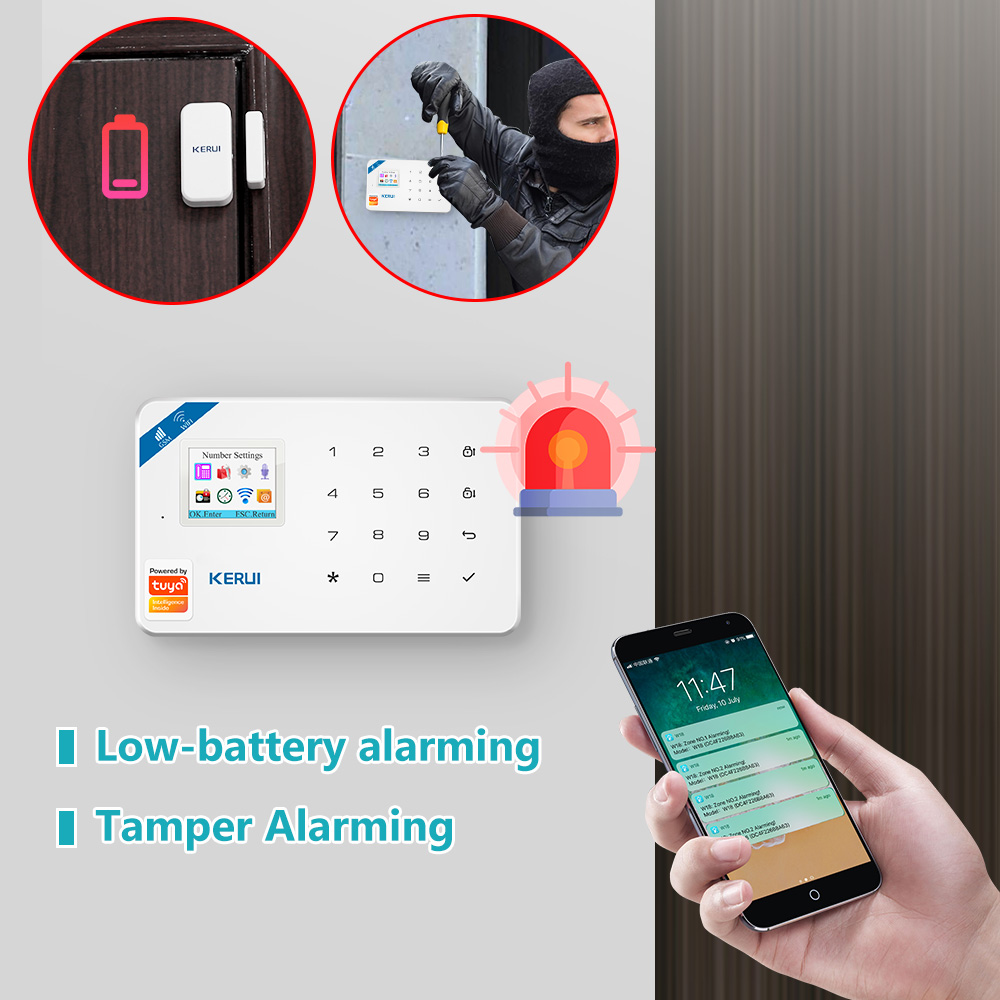 KERUI W181 ระบบรักษาความปลอดภั - Home Security Kamera บทวิจารณ์และราคา