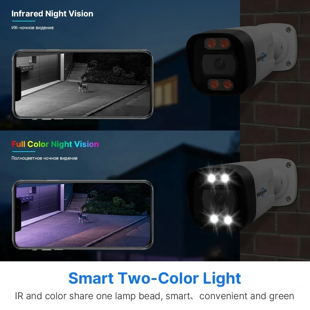 ชุดกล้องวงจรปิด Hiseeu 4K 8 ช่ - Ip Camera Outdoor 4K บทวิจารณ์และราคา