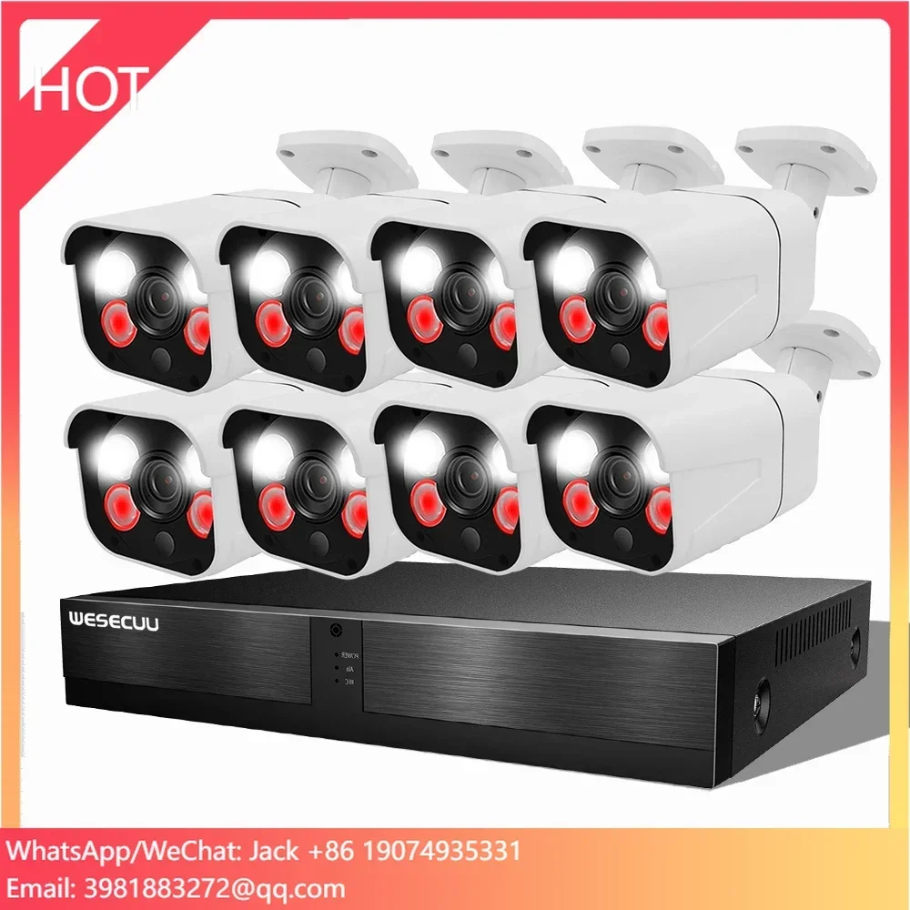 ชุดกล้องวงจรปิดรักษาความปลอดภั - Ip Camera Outdoor 4K บทวิจารณ์และราคา