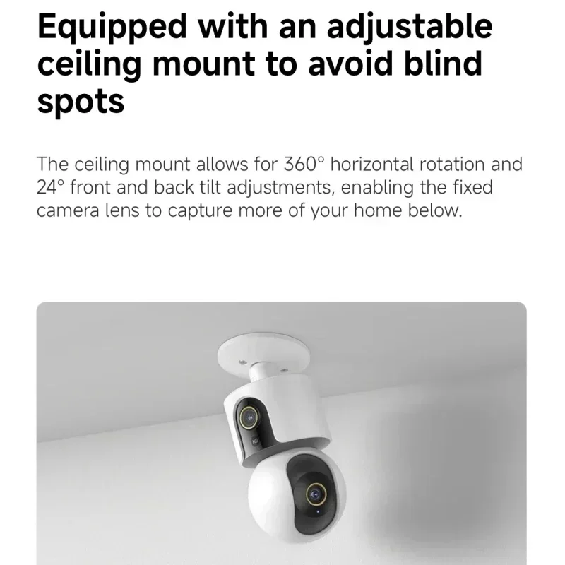 กล้องวงจรปิดอัจฉริยะ Xiaomi รุ - Home Security Camera 360 Xiaomi บทวิจารณ์และราคา