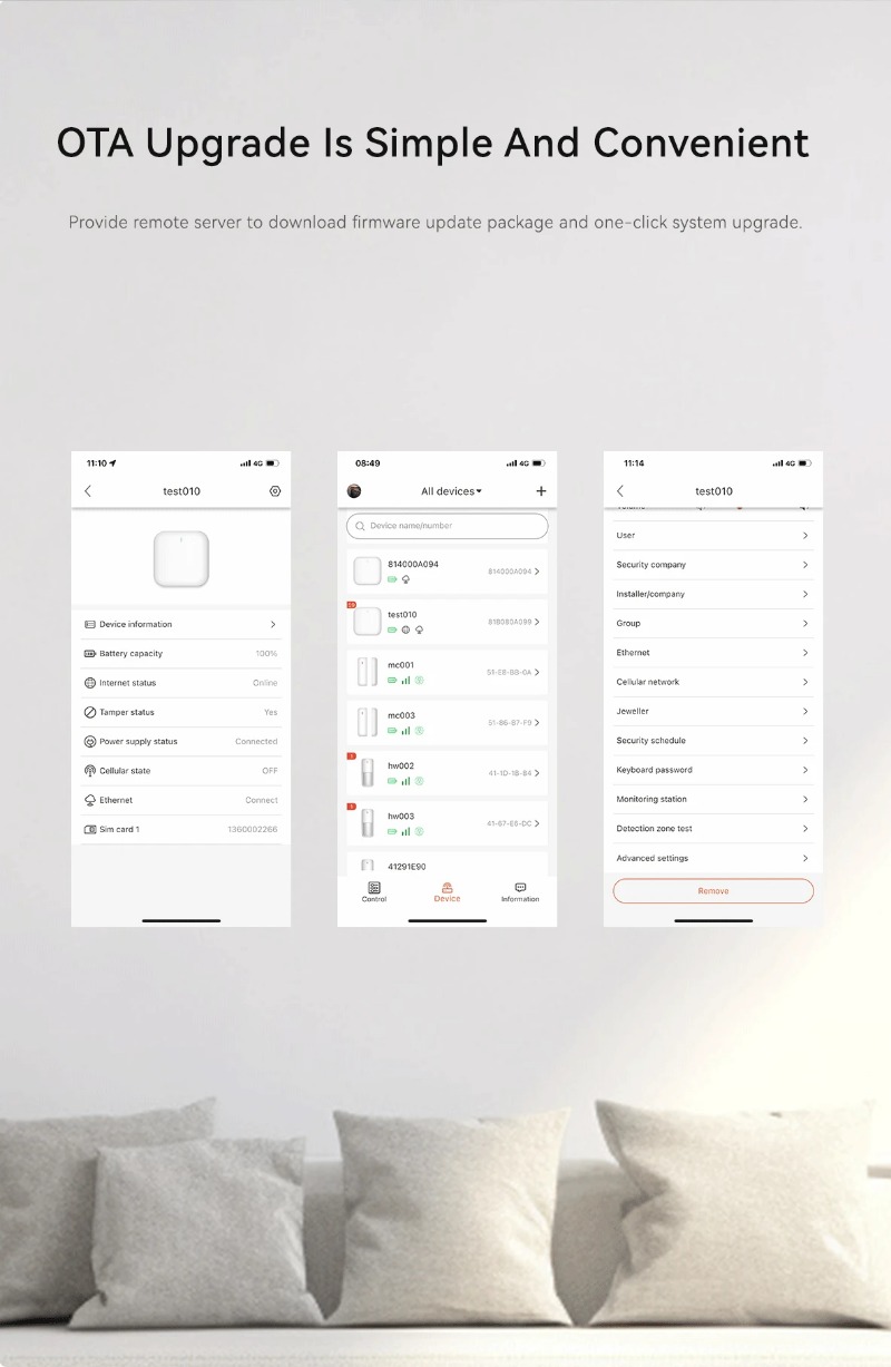 ระบบเตือนภัยบ้านอัจฉริยะ 100 โ - Home Zone Security App บทวิจารณ์และราคา