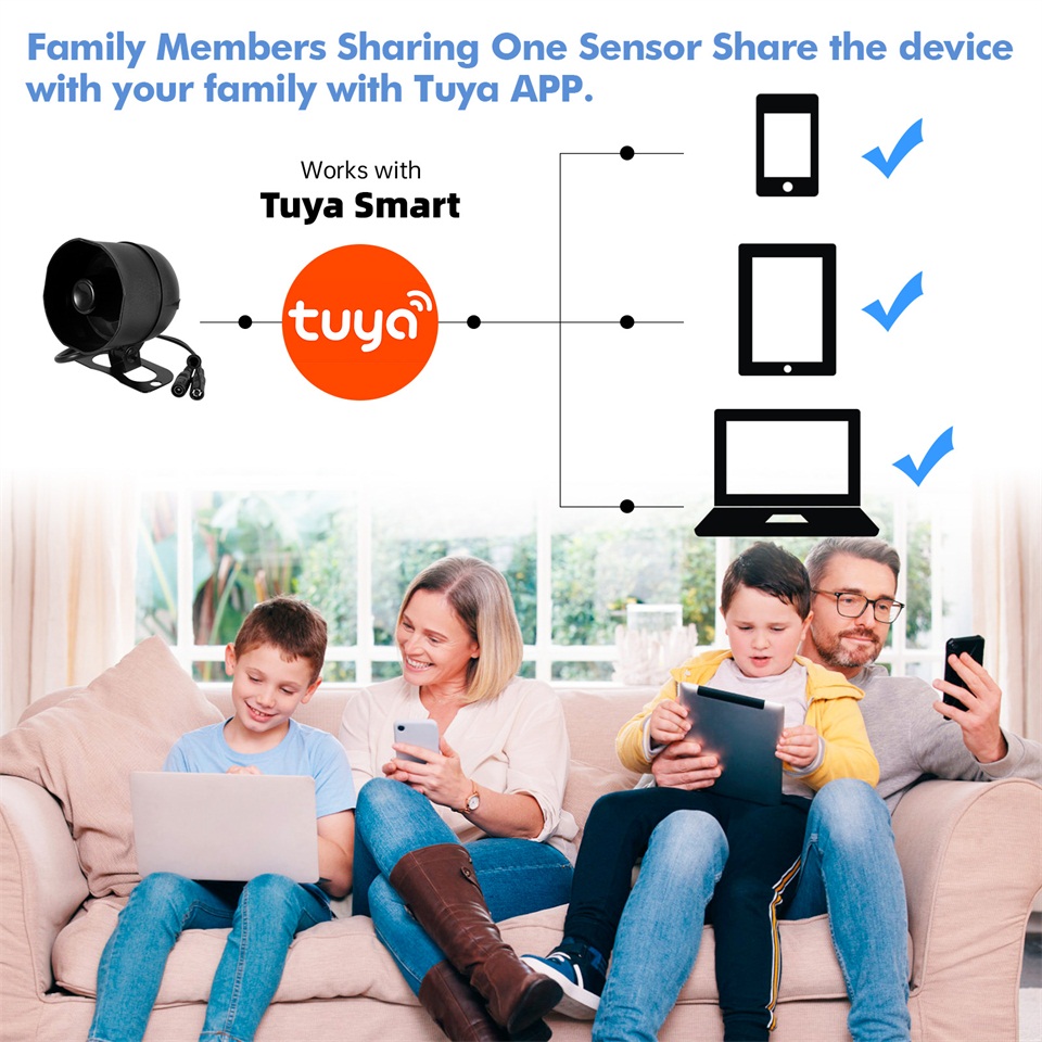 Kerui ระบบเตือนภัย120dB เสียงด - Home Zone Security App บทวิจารณ์และราคา