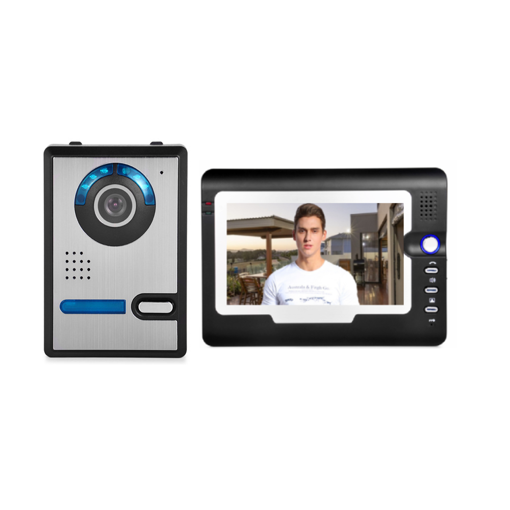 SmartYIBA 7 นิ้วสี Video Doorb - Home Security Uk บทวิจารณ์และราคา