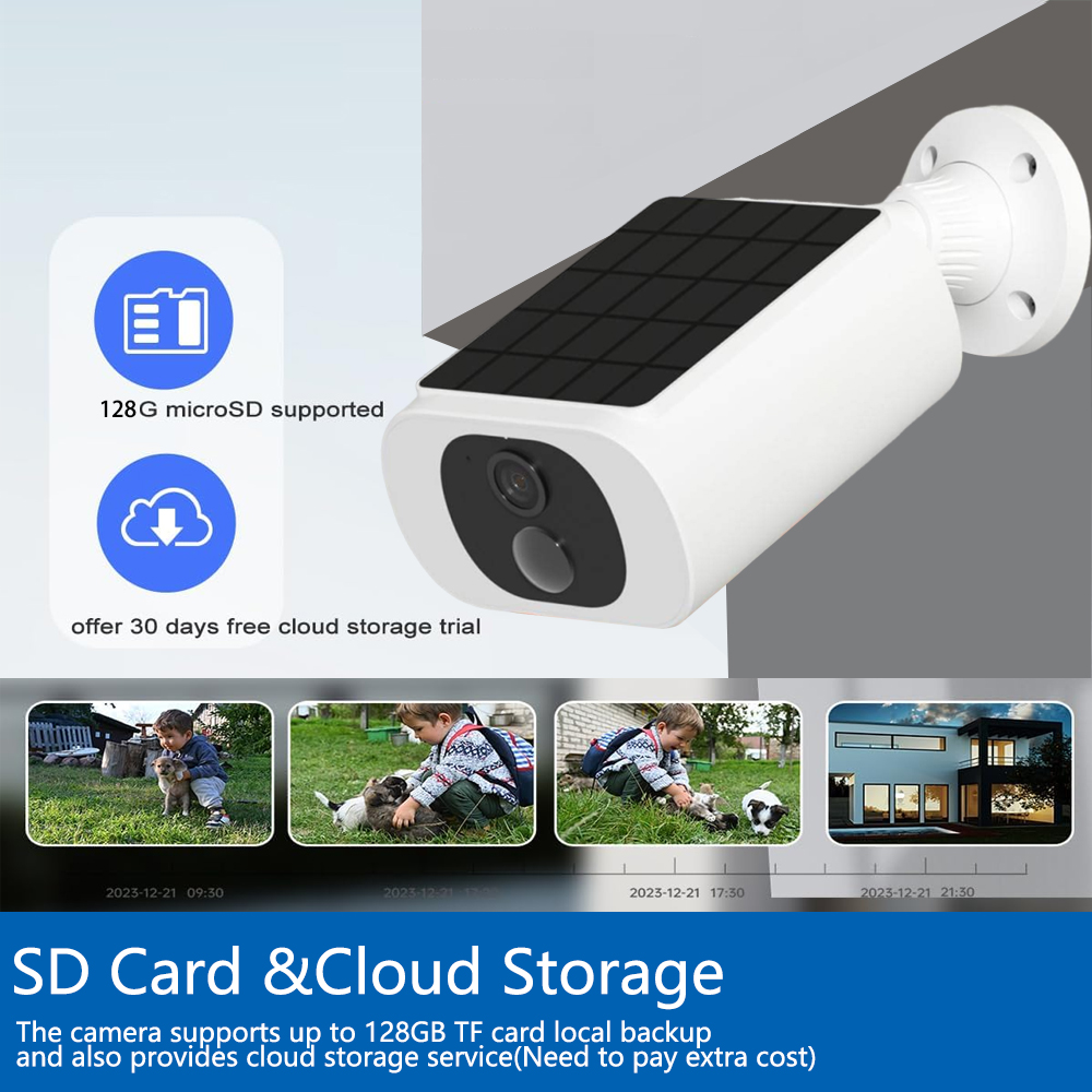 กล้องวงจรปิดพลังงานแสงอาทิตย์  - Home Security Kamera บทวิจารณ์และราคา