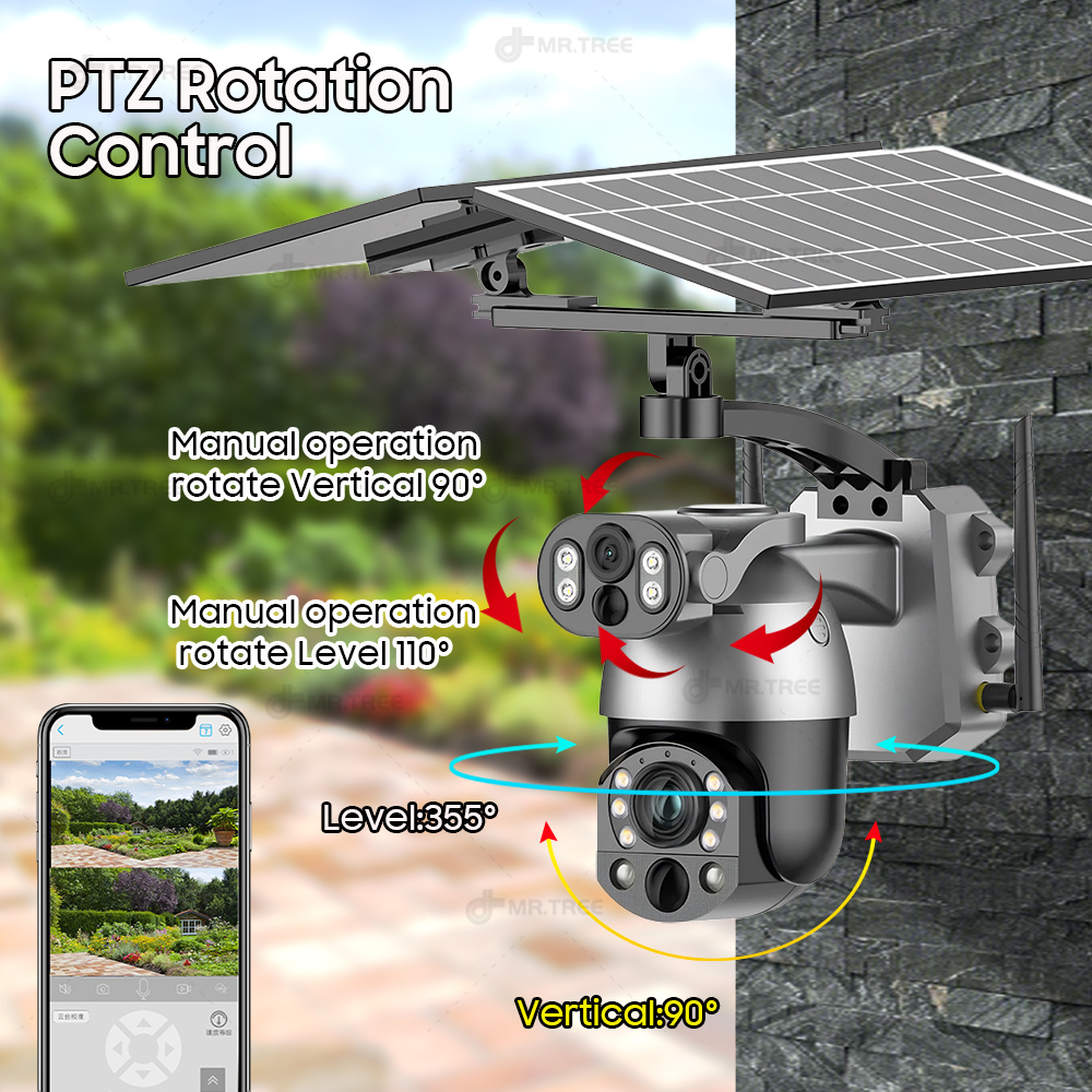 4K 50X Optical Zoom Dual เลนส์ - Ip Camera Outdoor 4K บทวิจารณ์และราคา