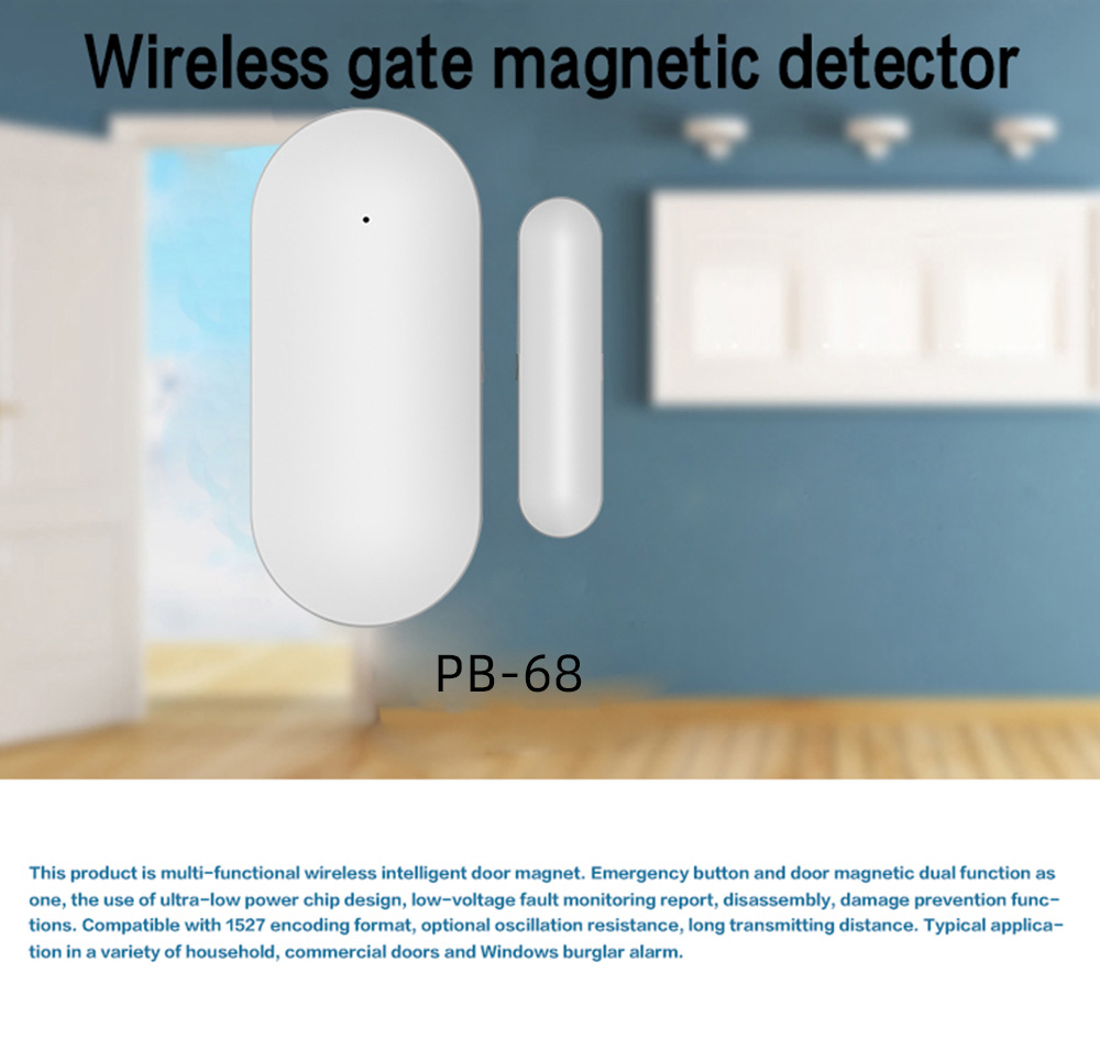 Mulo เครื่องตรวจจับประตู433MHz - Home Security Equipment บทวิจารณ์และราคา