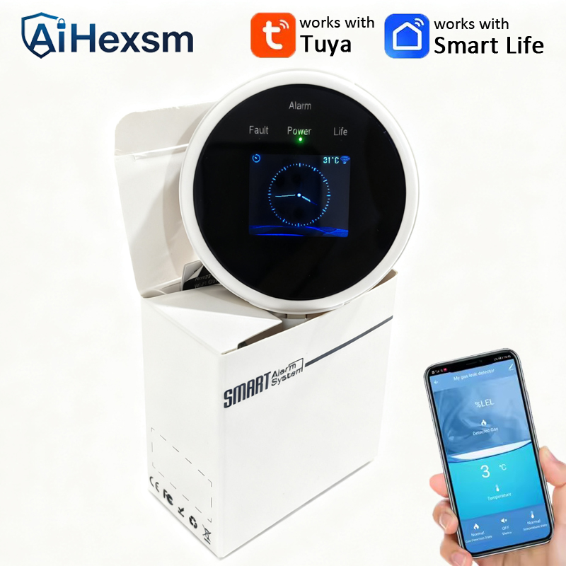 เซ็นเซอร์ตรวจจับแก๊สรั่วแบบสมา - Home Security Uk บทวิจารณ์และราคา