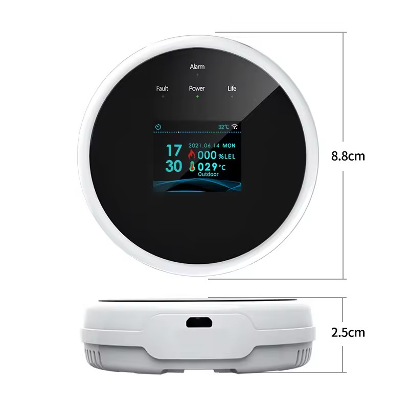 เซ็นเซอร์ตรวจจับแก๊สรั่วแบบสมา - Home Security Uk บทวิจารณ์และราคา