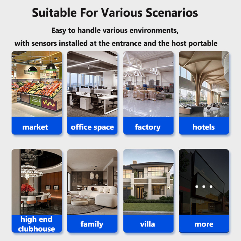 กริ่งประตูต้อนรับแบบไร้สายเครื - Home Security Equipment บทวิจารณ์และราคา