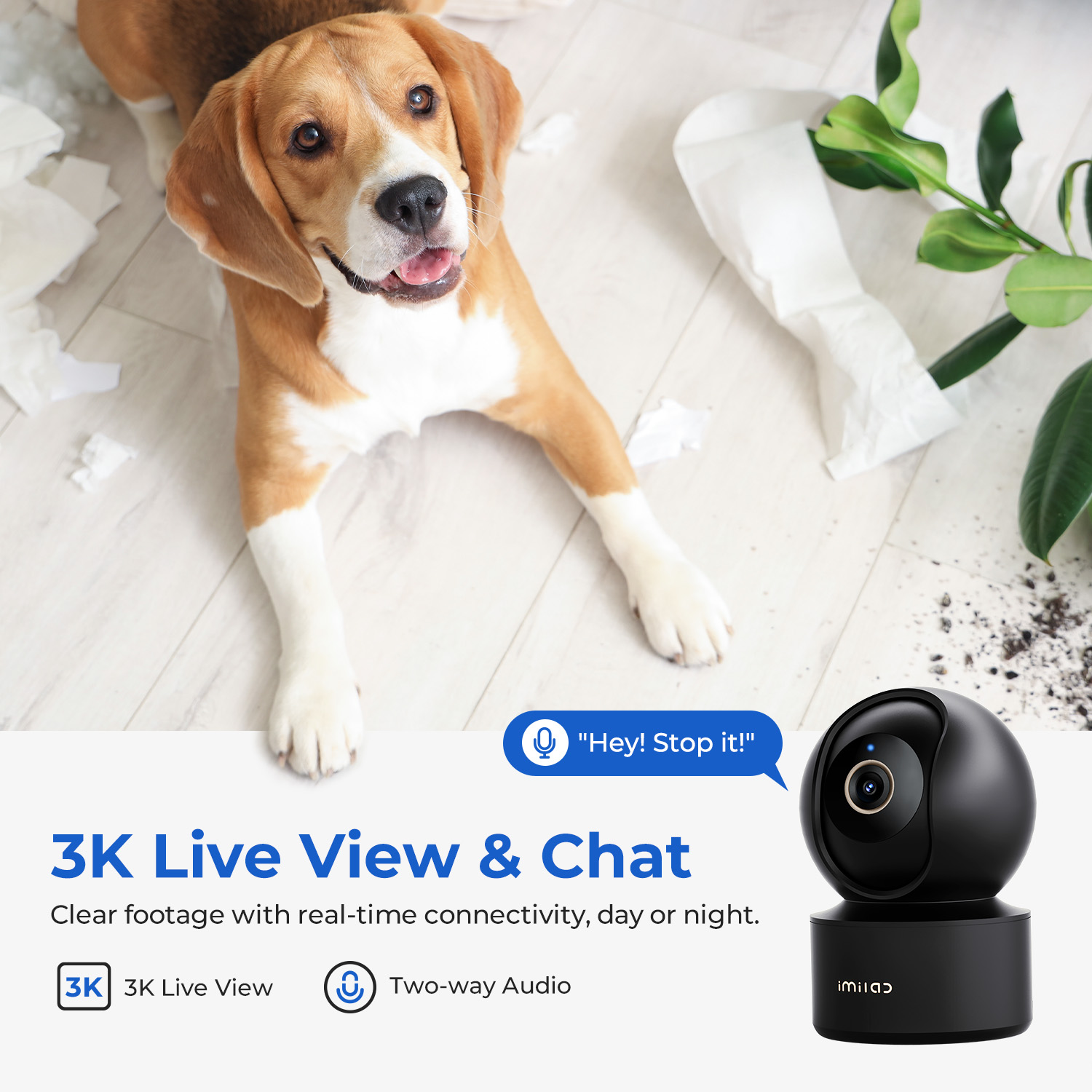 กล้องวงจรปิดภายในบ้าน IMILAB พ - Home Security Camera 360 Xiaomi บทวิจารณ์และราคา